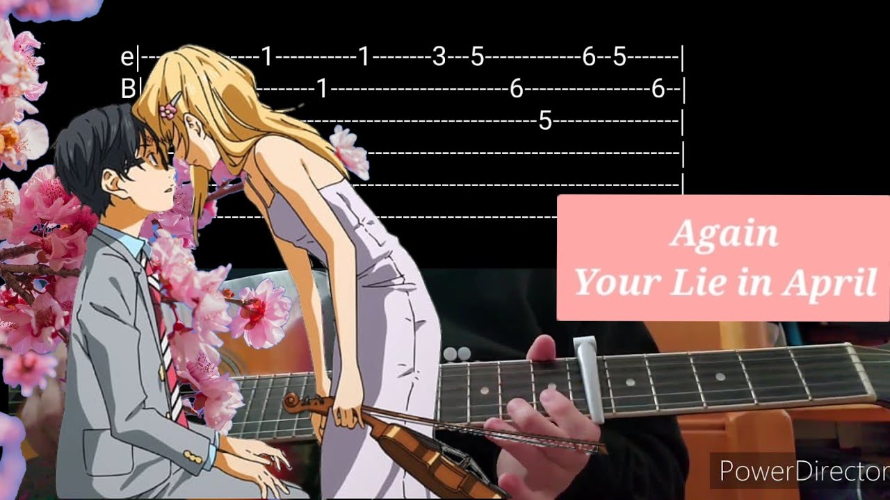 Anime Guitar Tabs: Tabs for Hikaru Nara ~ Your Lie In April (Shigatsu wa  kimi no uso) OP 1