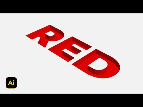 How to Make Deep Hole Text Effect | Adobe Illustrator Tutorials