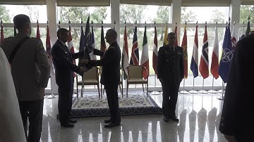 JALLC Change of Command Ceremony 2018