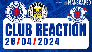 St Mirren 1-2 Rangers | Club Reaction