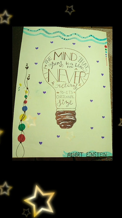 Albert Einstein quotes # Drawing # short video