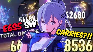 When your E6S5 Silver Wolf Absolutely DESTROYS Simulated Universe!!! Honkai Star Rail