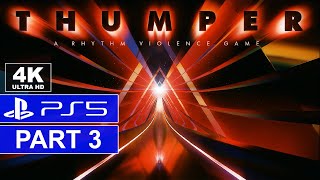Thumper | Level 3 | PS5 Walkthrough | [4K, HDR, 60FPS] Thumper Level 3 Tutorial