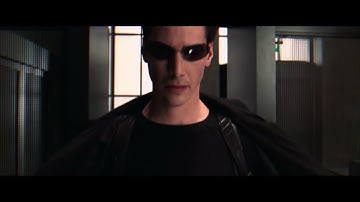 The Matrix Du Hast Lobby Scene