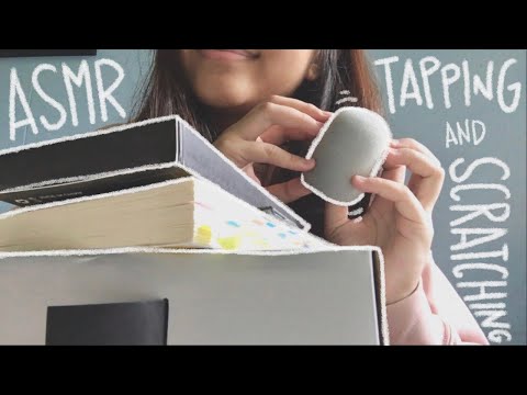 asmr fast tapping and scratching