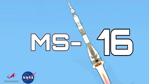 MS-16 Crew to International Space Station in Spaceflight Simulator!![SFS]
