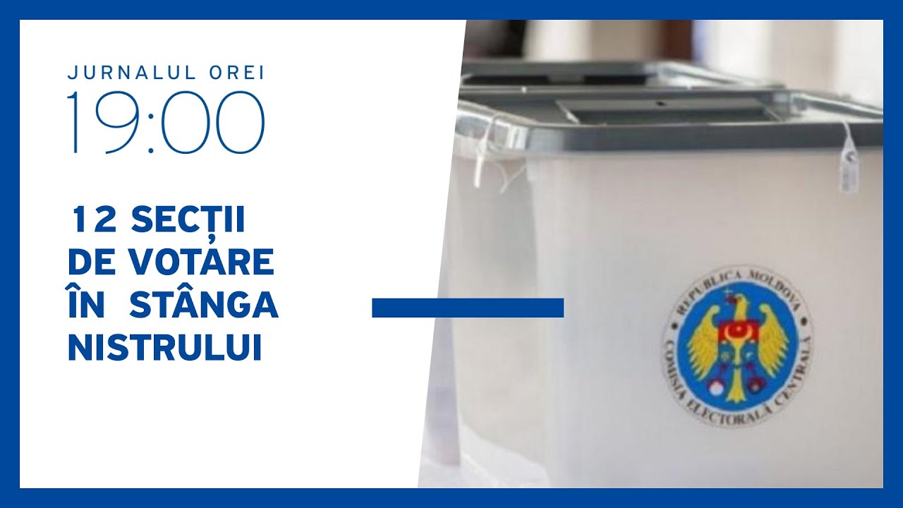 12 centre de votare în stânga Nistrului
