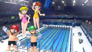 Mario & Sonic At The Olympic Games Tokyo 2020 Swimming