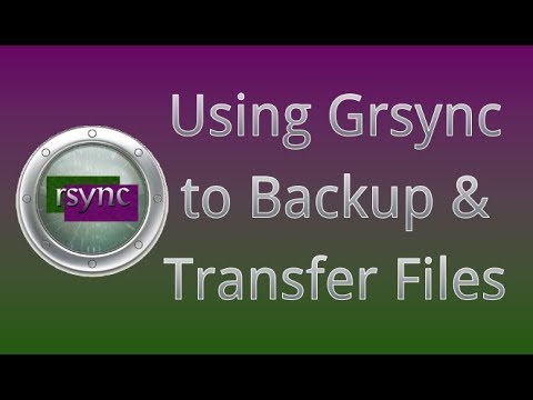 automatic backups with grsync