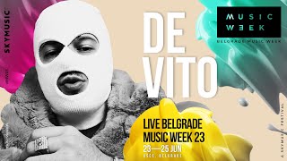 Devito - Plava Krv (Live I Belgrade Music Week 23)