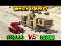 Gta 5 cheap vs expensive which is best military trailer