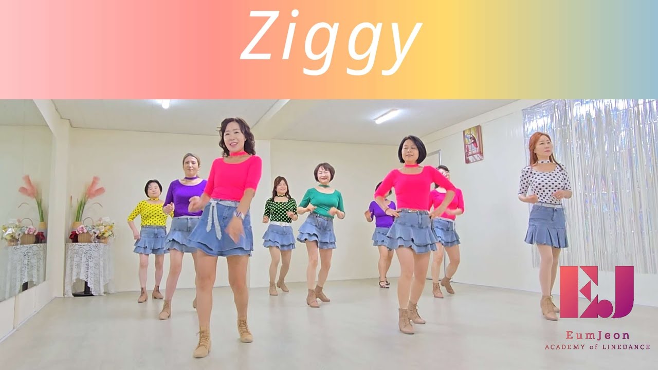Ziggy- linedance -(Absolute Beginner) 이제이라인댄스 김음전