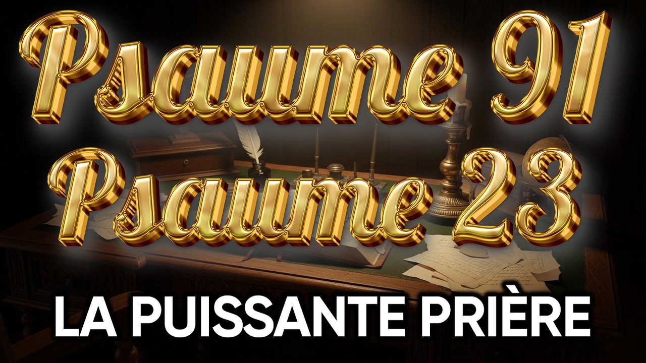PRIÈRES POUR LE 10 MARS PSAUME 91 ET PSAUME 23   DEUX DES PRIÈRES LES PLUS PUISSANTES DE LA BIBLE 🙏