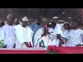 Podium collapses during a PDP rally in Kebbi State (Video)