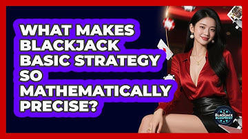 What Makes Blackjack Basic Strategy So Mathematically Precise? - The Blackjack Blueprint