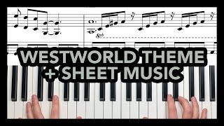 "Westworld (HBO) Opening Theme" – Solo Piano + FREE SHEETS ♬ – Dan Collins and a Piano
