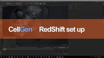 CellGen Cinema 4D Redshift Setup
