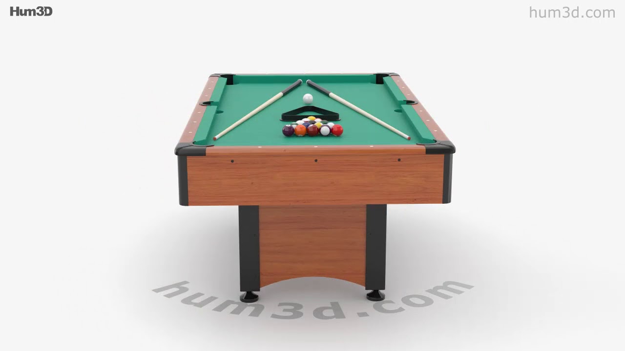 3D Mesa de Bilhar Snooker - TurboSquid 1782398