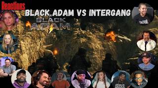TOP ”Black Adam vs Intergang Scene” Black Adam (2022) Movie Reactions