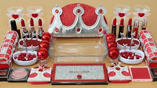 Mixingred Crown Eyeshadow And Makeup,Parts,Glitter Into Slimesatisfying Slime Videoasmr