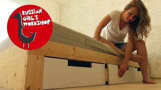 I build a twin bed frame in my parents