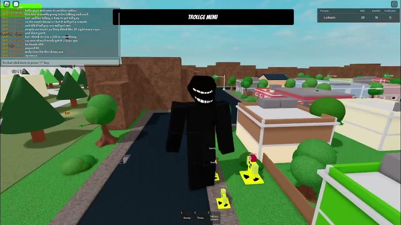 How to get tall guy and a showcase (Trollge Conventions) YouTube