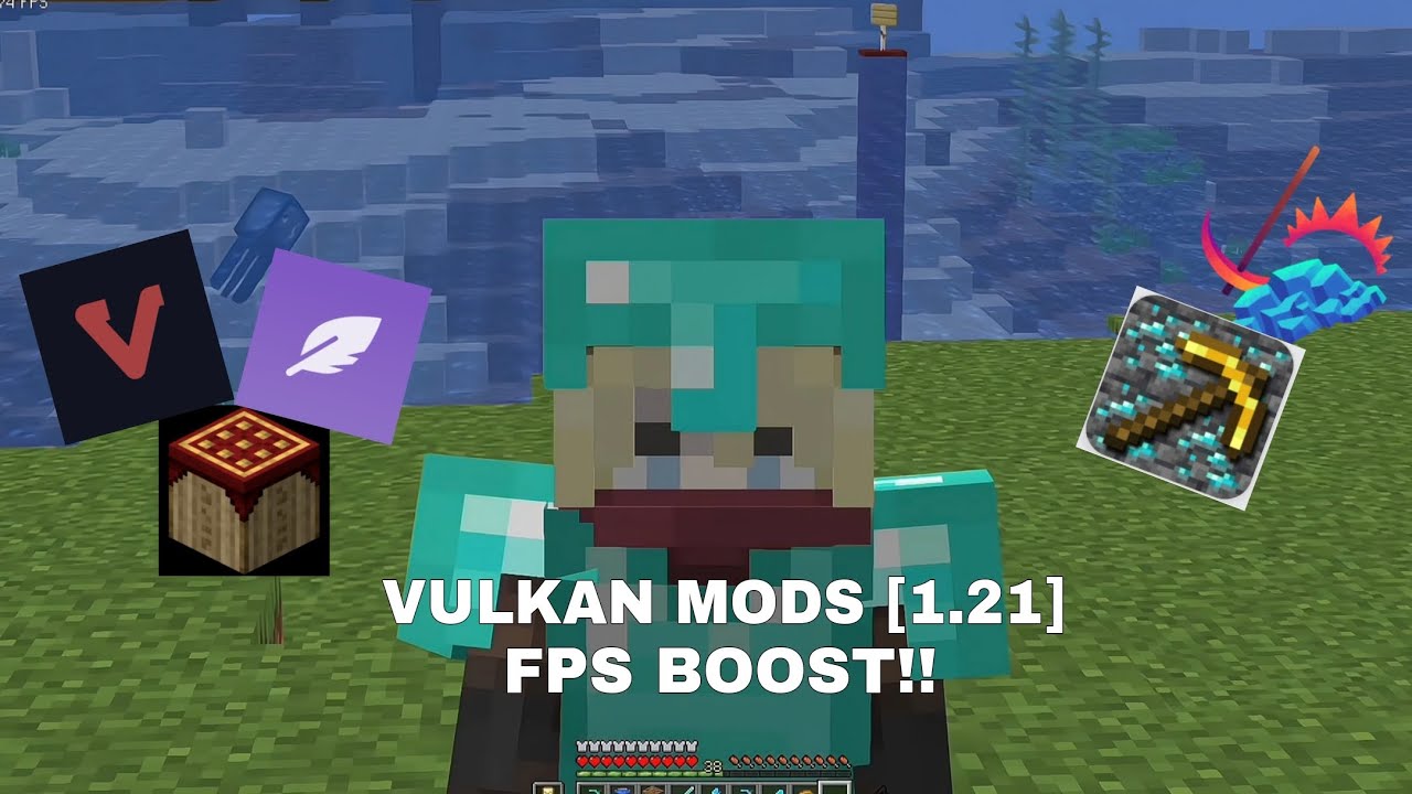 Vulkan Mod Icon VULKAN MODS FOR MINECRAFT 1.21 | FPS BOOST | POJAVLAUNCHER | MODPACK ...
