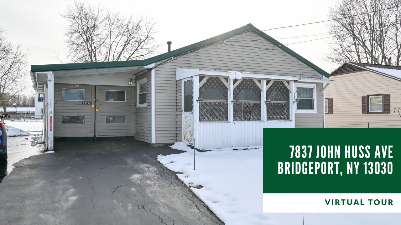 7837 John Huss Bridgeport, NY 13030 Virtual Tour YouTube