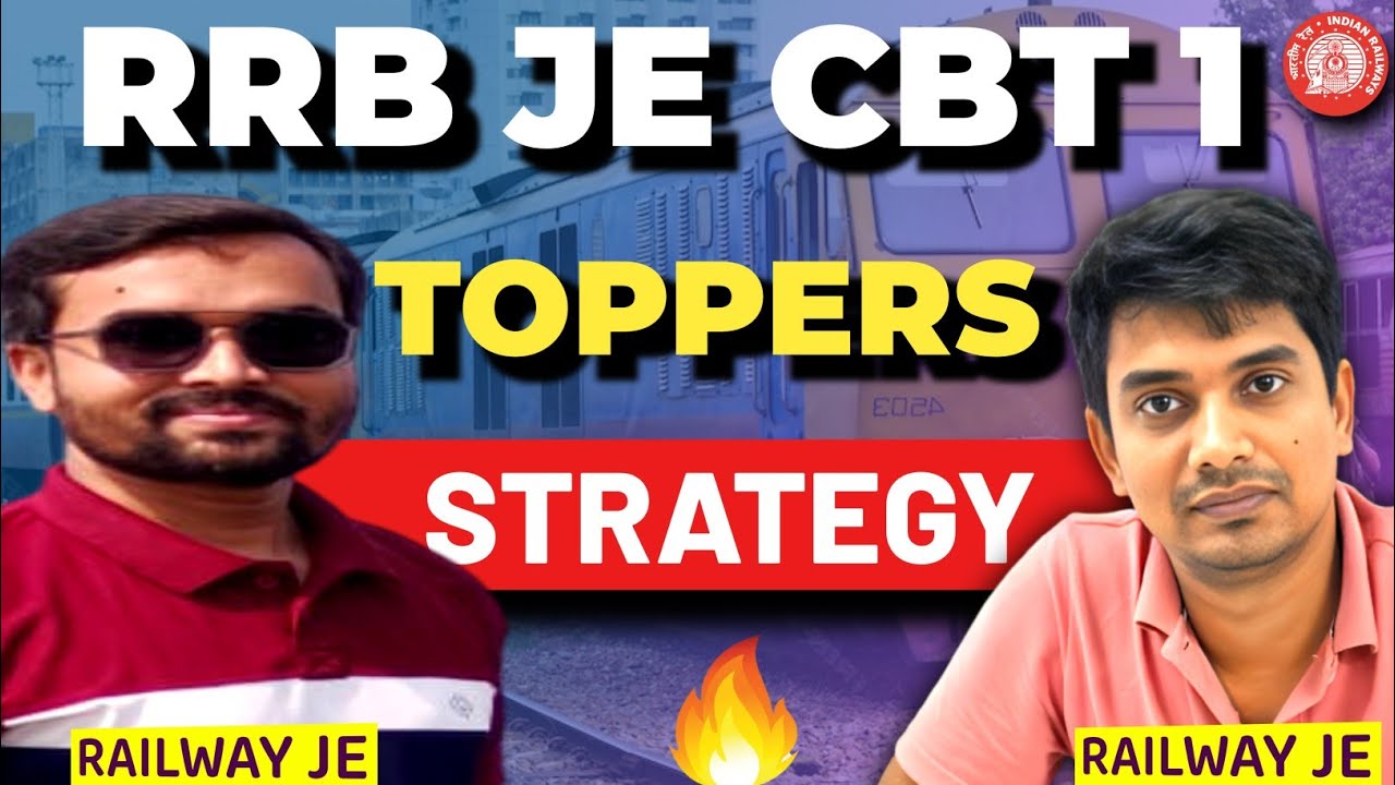 RRB JE Preparation Strategy by Topper 🔥 | Study Hours, Strategy, Mistakes & Selection Mindset