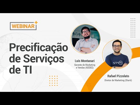 [WEBINAR] Precificação de Serviços de TI