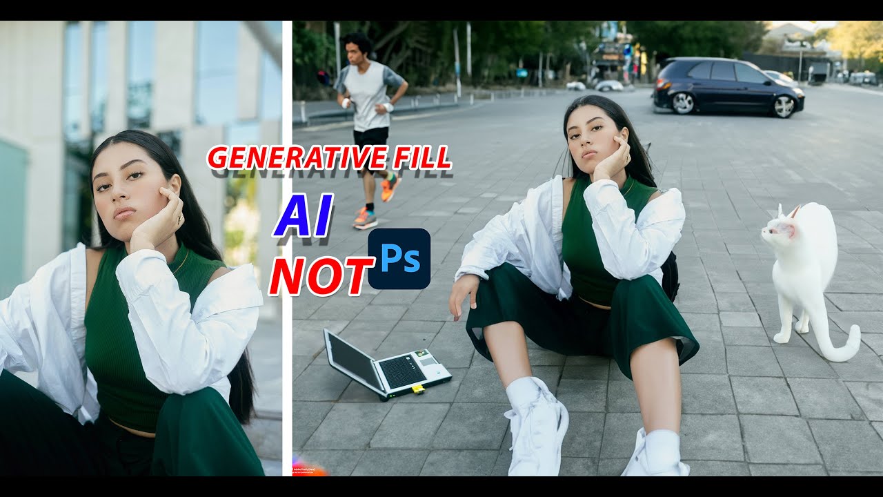 Adobe Firefly and Generative Fill ! photoshop tutorial ! - YouTube