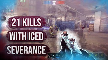 21 Kills With Iced Severance | Modern Combat 5 | #CleanerMC5YT