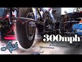 How much will a motorcycle tire swell at 300mph | Will it EXPLODE?!?!? | Lark Machine Co