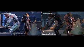 Mass Effect Andromeda. Final Build 2017 vs Leaked gameplay 2016