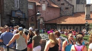 FIVE HOURS: Guests wait 5 hours at Disney&#39;s Frozen Ever After ride on opening day