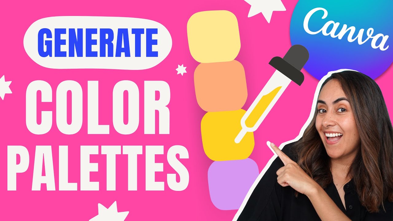 Snart for meget pustes op 5 ways to generate a COLOR PALETTE in Canva | Tutorial for beginners +  BONUS - YouTube