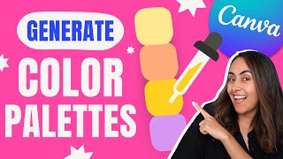 5 ways to generate a COLOR PALETTE in Canva | Tutorial for beginners + BONUS screenshot 5