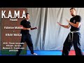 120  krav maga  preuve 3  travail avec partenaire  ffkda