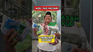 JAS HUJAN 2ribu VS 100ribu, mana yang gak bikin tembus?!💦💦