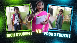 Rich Student Vs Poor Student Funny Class Room இநத பணககரஙகள இபபடததன... Mrs.abi 2.0