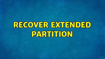 Recover Extended Partition (2 Solutions!!)