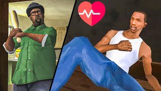 GTA San Andreas but ends with a heart attack...