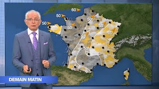 prévision météo France pour demain le Mardi 3 Octobre  2023