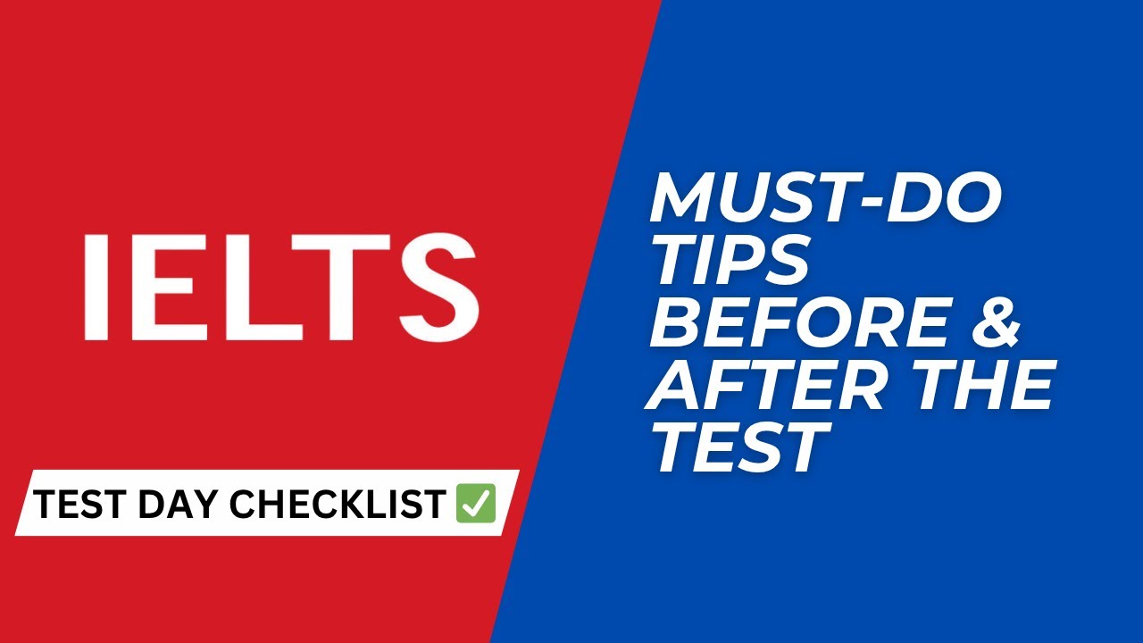 IELTS Test Day Survival Guide | Must-Know Tips - Before, During & After ...
