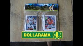 Pack Opening #71 - Dollarama 80-Pack of Baseball Cards