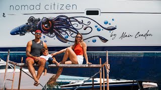 Our SAILBOAT DECORATED by the ARTIST A. COADOU [EP57]