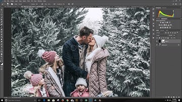 Falling Snow Overlay Tutorial For Photoshop
