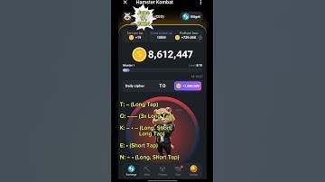 Hamster Kombat Daily Cipher Morse Code June 17, 2024 #hamsterkombat #crypto #nft