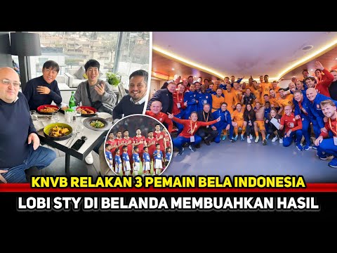 STY CERDIK! Federasi Belanda melunak lepas 3 pemain ke Indonesia~Amunisi Pemain Timnas Berkelas