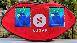 SUGAR cosmetics mini HAUL | RARA | compact | eyebrow definer | waterproof mascara